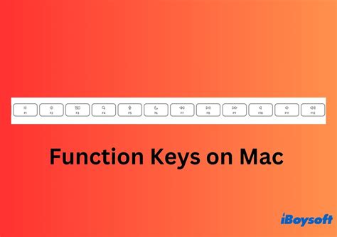 Change Mac Keyboard Function Keys