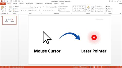 Change Mouse Pointer For Presentation