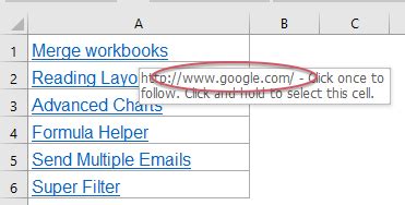 change multiple hyperlinks in excel