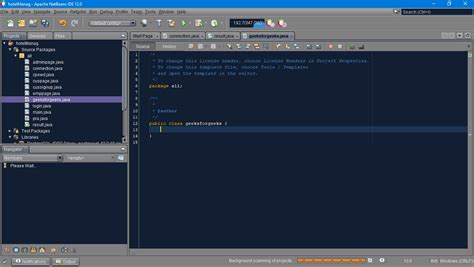 Change Netbeans To Dark Mode