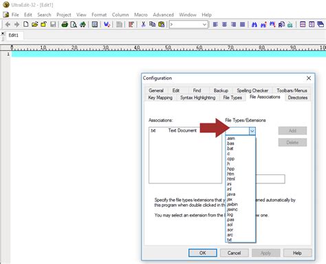 Change Notepad Extension