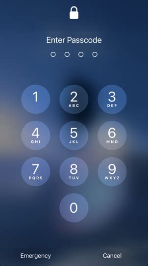 change pin code on iphone