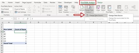 Change Pivot Table Range Automatically Vba