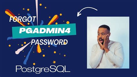 change postgres password pgadmin 4