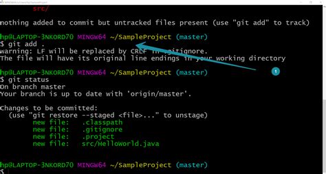 change repository git command