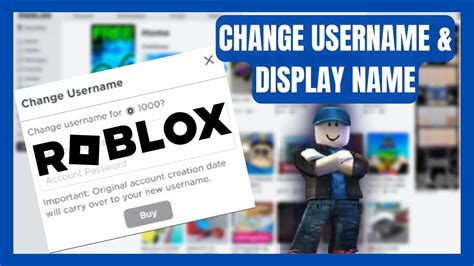 Cara mengubah username dan display name di Roblox