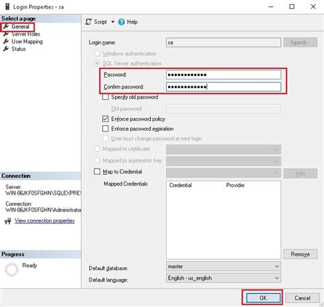 change sa password sql server linux
