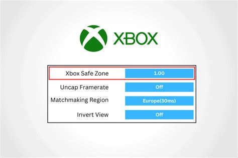 Change Safe Zone Xbox One