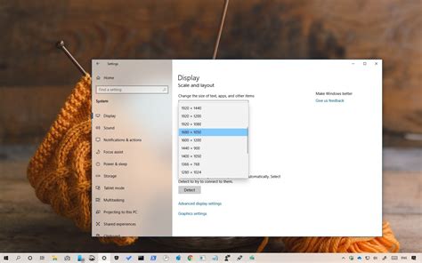 Change Screen Ratio Windows 10