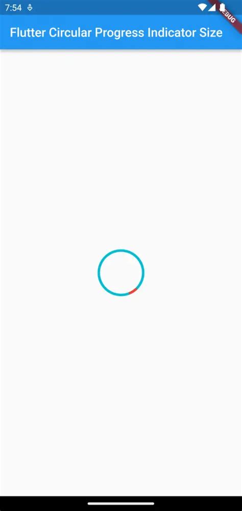 Change Size Of Circular Progress Indicator Flutter