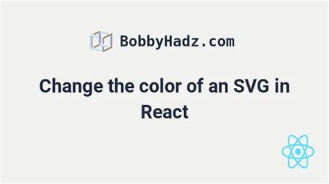 Change Svg Image Color React