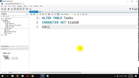Change Table Collation In Mysql
