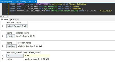 Change Table Collation Sql Server