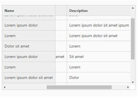 Change Table Header Javascript