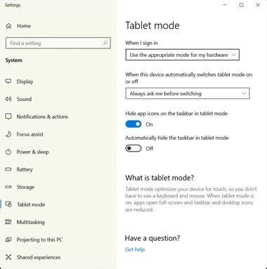Change Tablet Screen Rotation