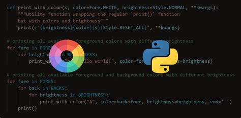 change text color python