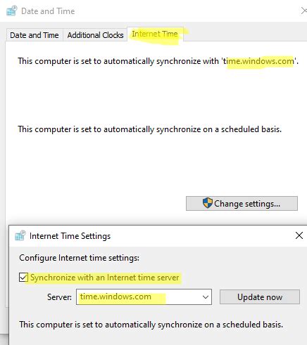 change time sync server domain controller