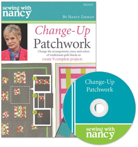 Change Up Patchwork Book By Nancy Zieman