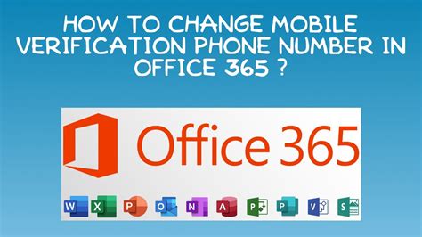 change verification phone number microsoft 365