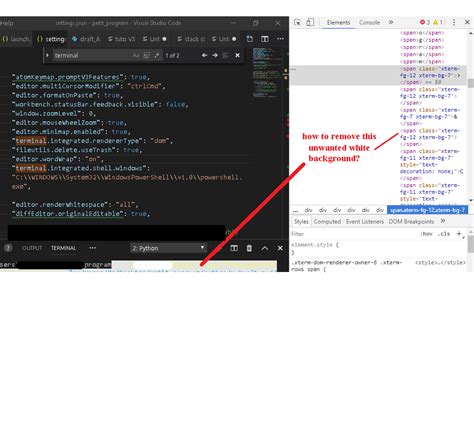Change Vscode Background To White