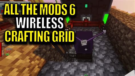 change wireless crafting grid config