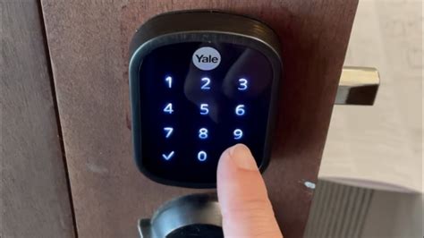 change yale smart lock code