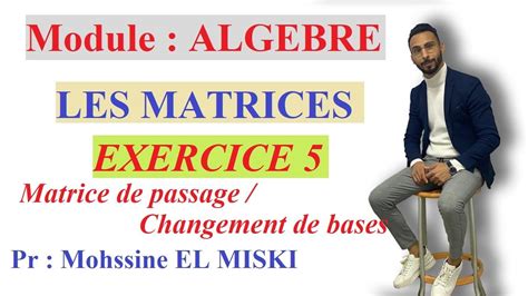 changement de base exercices