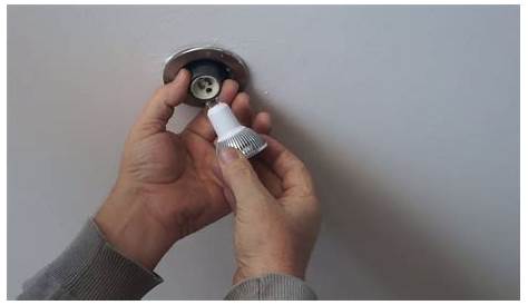 Changer Ampoule Spot Comment Installer Un Led Encastrable,how To Install