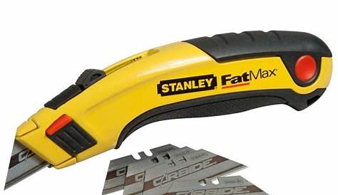 Cutter stanley fatmax changer lame Rayon braquage