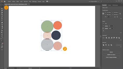 Changer Couleur Motif Illustrator Illustrator Pattern Scale and Edit