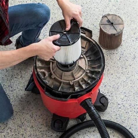 Changing Filter On Shop Vac