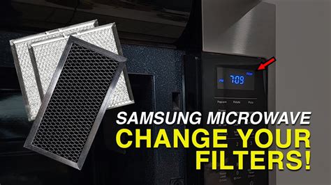 Changing Filter Samsung Microwave