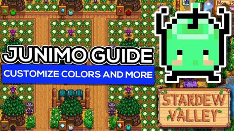 Changing Junimo Colors