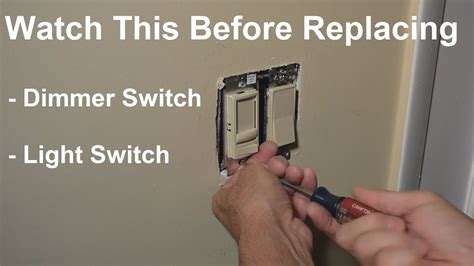 Changing Light Switch With Dimmer