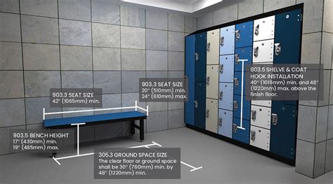 Changing Room Bench Height