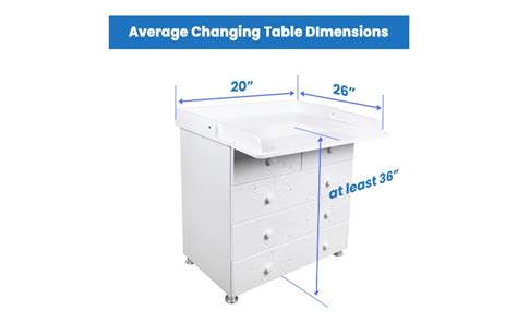 Changing Table Mounting Height