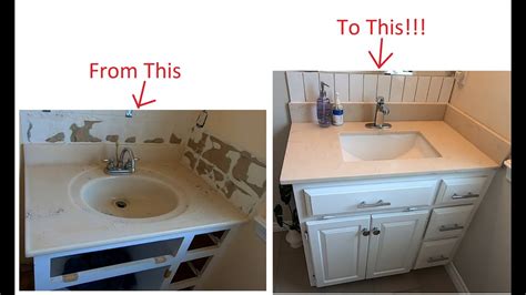 Changing Vanity Sink