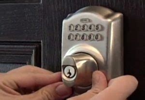 How to Find the Programming Code for Your Schlage Keypad Lock YouTube
