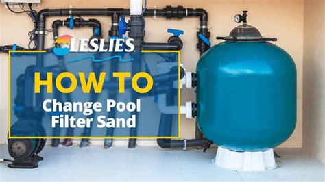 How to Change The Sand in a Pool Filter Pool filters, Change and Swimming pools