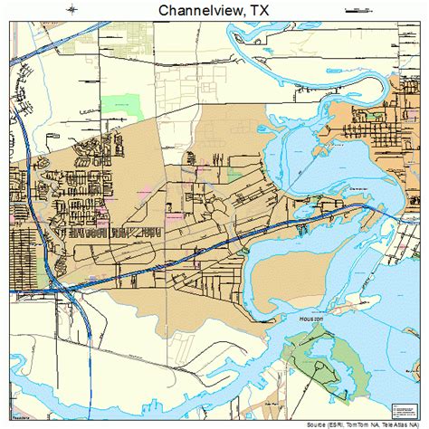 Channelview Tx On Map