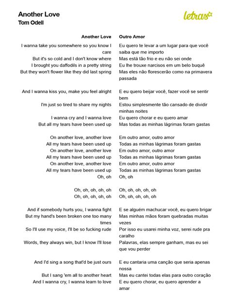 Look Chanson Another Love Traduction Viral