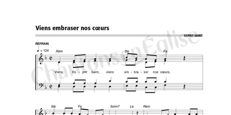 chant viens embraser nos coeurs