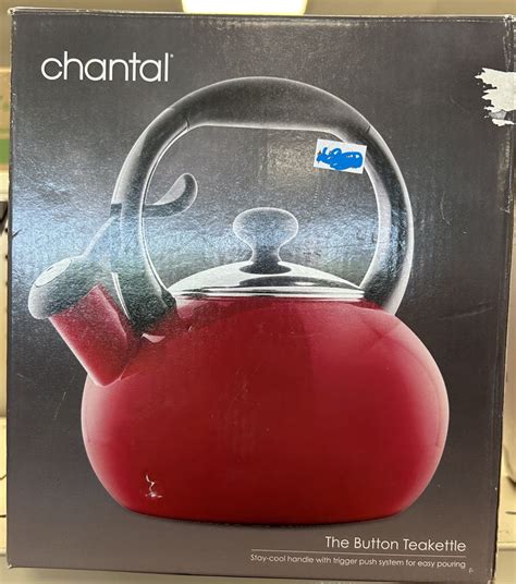 chantal button tea kettle
