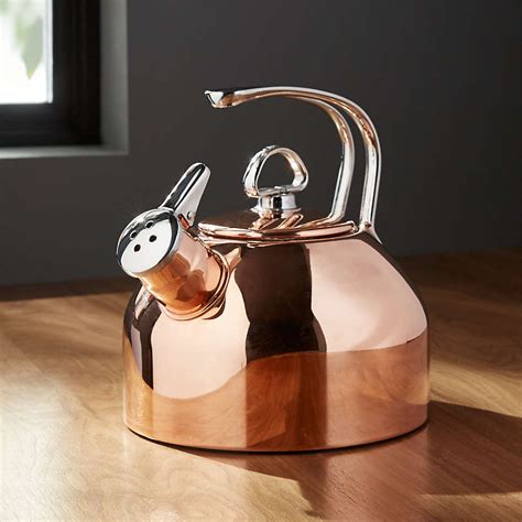 chantal copper tea kettle