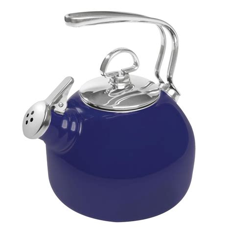 chantal tea kettle blue