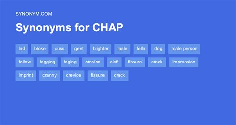 Chap Meaning Synonyms