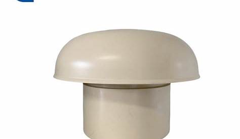 NICOLL Chapeau de ventilation CC10S PVC simple sable Ø
