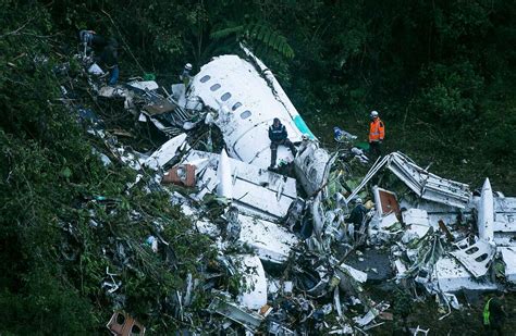 chapecoense soccer team plane crash