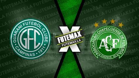 chapecoense x guarani futemax