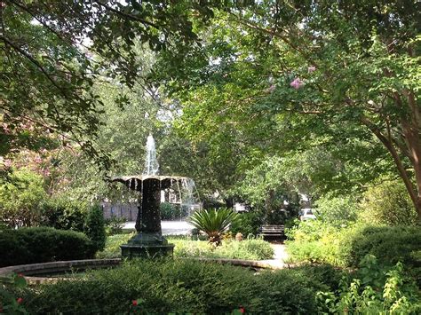 Fountain in the Corner Pocket Glimpses of Charleston